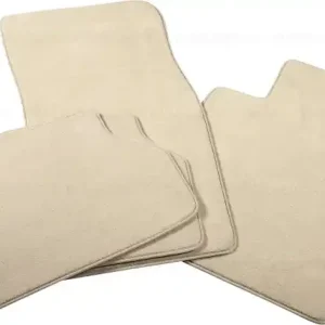 Set covorase fata/spate, Velur, Bej (CreamBeige) - BMW Seria 6 E64 Reduceri