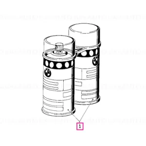 Comandă acum Set spray vopsea metalică Graphitan 426 - BMW