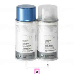 Set spray vopsea Roșu Calyps met. 2X150ML 252 2X150ML  252 - BMW Retur ușor