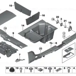 Capac prag incarcare GRAU - BMW Chilipir