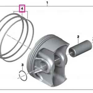 Kit reparatie segmenti piston - BMW Motorrad Cumpărături sigure