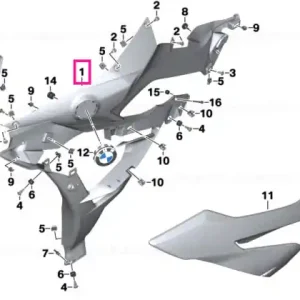 Mai ieftin Side section, front right - BMW Motorrad