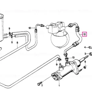 Ansamblu furtun presiune - BMW Transport gratuit