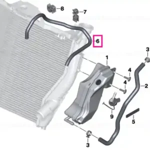 Livrare expres Furtun abur esapament L=380MM - BMW Motorrad