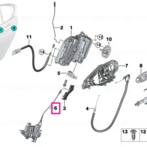 Cumpără acum Soft closure aid, door, left SCA - BMW