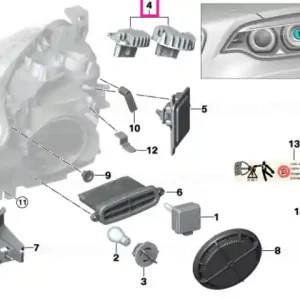 Bestseller Set, LED modules, right - BMW