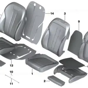 Capac piele scaun CANBERRABEIGE - BMW Vezi acum