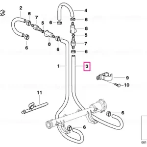 Reduceri Furtun retur combustibil - BMW Motorrad