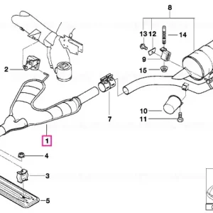 Centre muffler - BMW Promoție