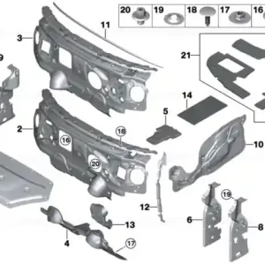 Lichidare de stoc Sound insulating engine hood - BMW - Mini