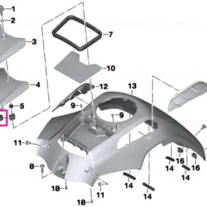 Retur ușor Counter piece - BMW Motorrad
