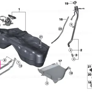 Tensioning strap protector - BMW Lichidare de stoc