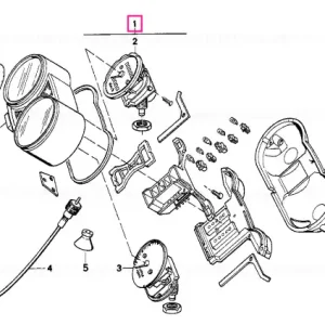Cumpără online Instrument cluster KM 3,44=W0,793 - BMW Motorrad