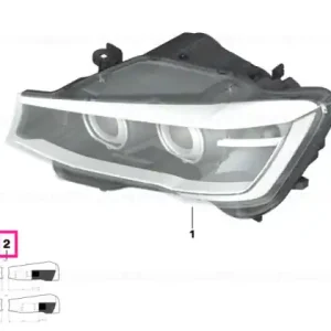 Set folie protecție far - BMW Livrare rapidă