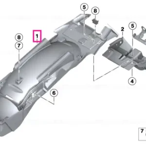 Capac roata spate - BMW Motorrad Cel mai vândut