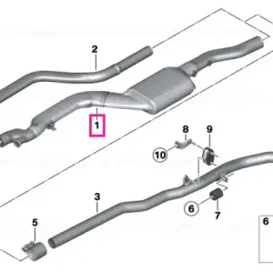 Retur gratuit RP-catalytic converter EU6 - BMW
