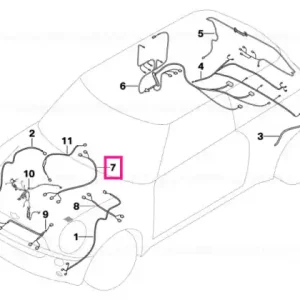Cablu transmisie automată ansamblu complet - BMW - Mini Noutate