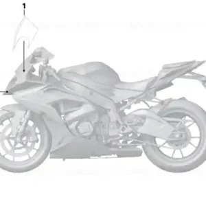 Cumpărături sigure Autocolant ornament secțiune superioară dr - BMW Motorrad