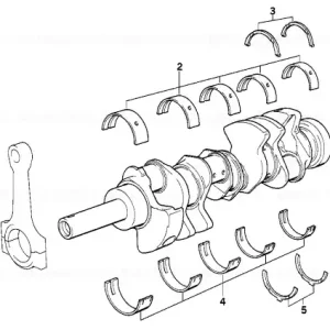 Comandă acum Cuzinet arbore albastru 47,50MM +0,50 47,50MM(+0,50) - BMW