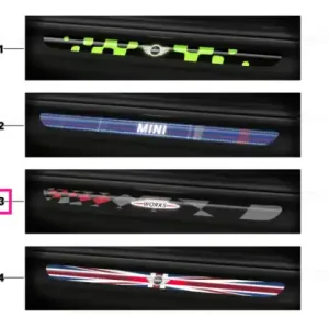 Benzi capac prag ușă MINI LED JCW - BMW - Mini Vezi acum