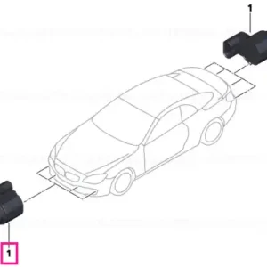 Senzor ultrasonic rosu Imola U405 - BMW Cumpărături sigure