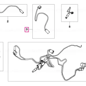 Preț redus Adapter wire, seat heater, pillion seat - BMW Motorrad