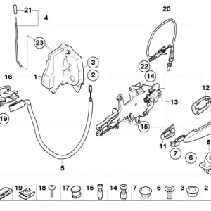 Capac stanga vopsit CODE-UNI/MET. CODE - UNI/MET. - BMW Retur gratuit