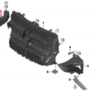 Air duct, brake, right - BMW Disponibil imediat