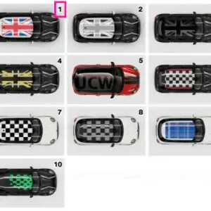 Reducere specială Roof decor, Union Jack - BMW - Mini