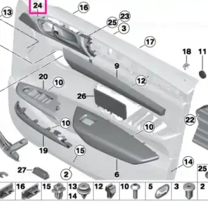 Cumpără online Door opener, front left - BMW