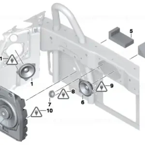 Central woofer HIFI-SYSTEM - BMW Cumpără acum