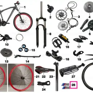 BMW M logo set Cruise Bikes NBG III 2 LOGOS Noutate