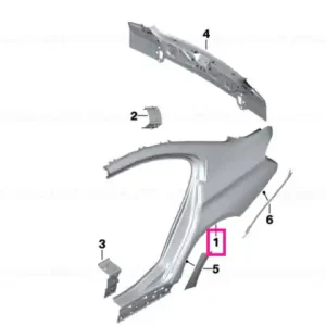 Reducere Left rear side panel - BMW