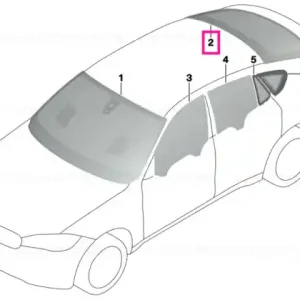 Bestseller Rear window, tinted glass - BMW