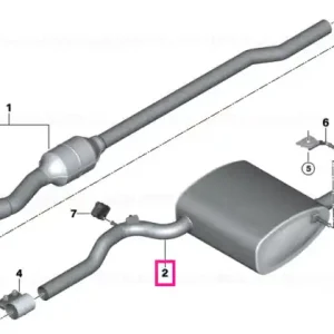 Reduceri Rear silencer - BMW - Mini