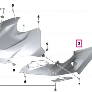 Ofertă specială Panou trim rezervor stânga aprimorat - BMW Motorrad