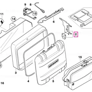 Reducere de preț Adjust plate front right - BMW Motorrad