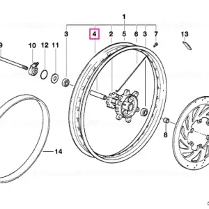 Spacer sleeve - BMW Motorrad Preț mic