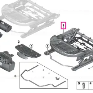 seat mechanism right - BMW - Mini Comandă acum