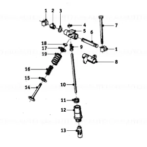 Lichidare de stoc Cam follower + 0,01MM - BMW Motorrad