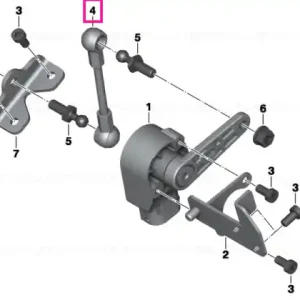 Push rod - BMW Motorrad Disponibil imediat