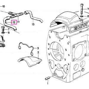 Furtun ventilație - BMW Motorrad Preferatul clienților