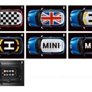 Roof decor,Heliport black - BMW - Mini Retur gratuit