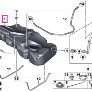 Plastic fuel tank 40L - BMW - Mini Noutate