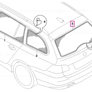 Sunshade rear window F10 - BMW Ultima șansă