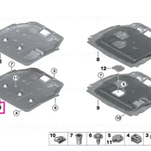 Underhood shield - BMW Reduceri