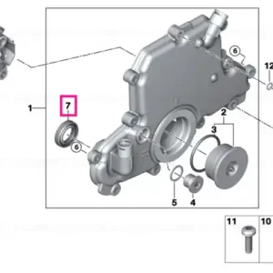 Ofertă exclusivă Etanșare arbore 18X32X7 - BMW Motorrad