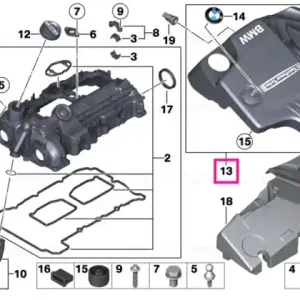 Capac bobină aprindere - BMW Livrare expres