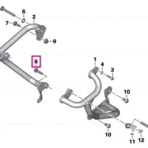 Mai ieftin Șurub cap cilindric M10X35-8.8 - BMW Motorrad
