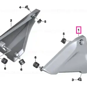 Capac baterie stânga - BMW Motorrad Super ofertă